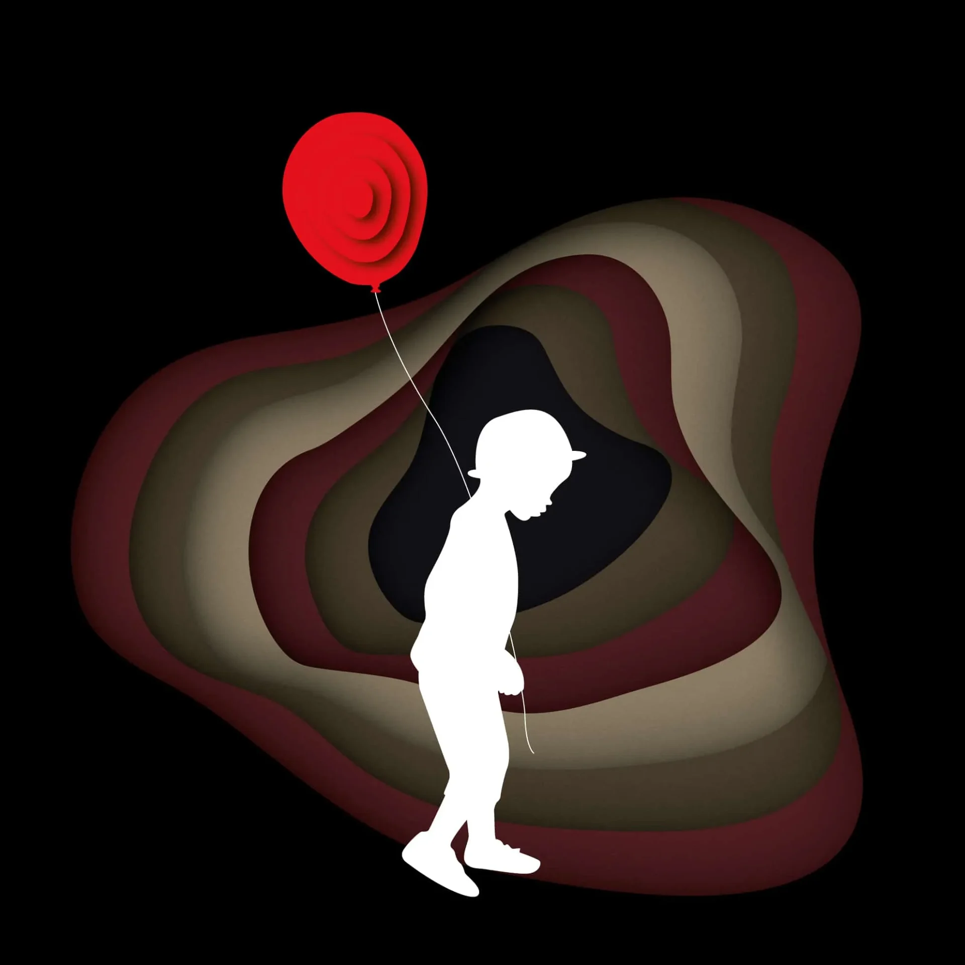 Future - Opera Paper Soul di Matteo Cameli, illustrazione digitale su carta che rappresenta il futuro e la visione